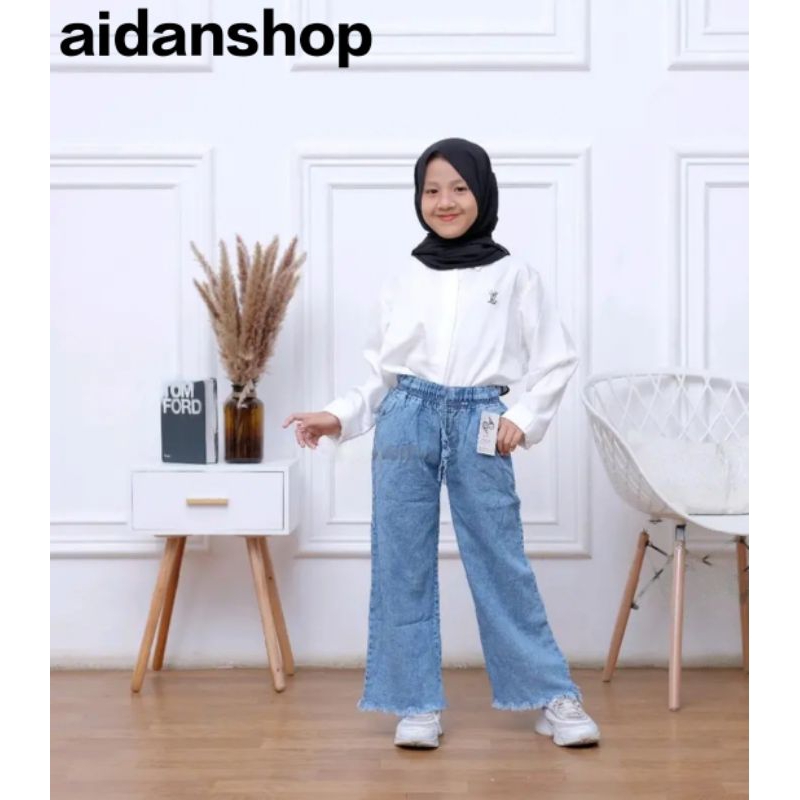 CELANA KULOT JEANS RAWIS ANAK TANGGUNG// CELANA KULOT JEANS RAWIS ANAK USIA 7-17 TAHUN // CELANA KULOT RAWIS ANAK // CELANA KULOT JEANS RAWIS ANAK PEREMPUAN