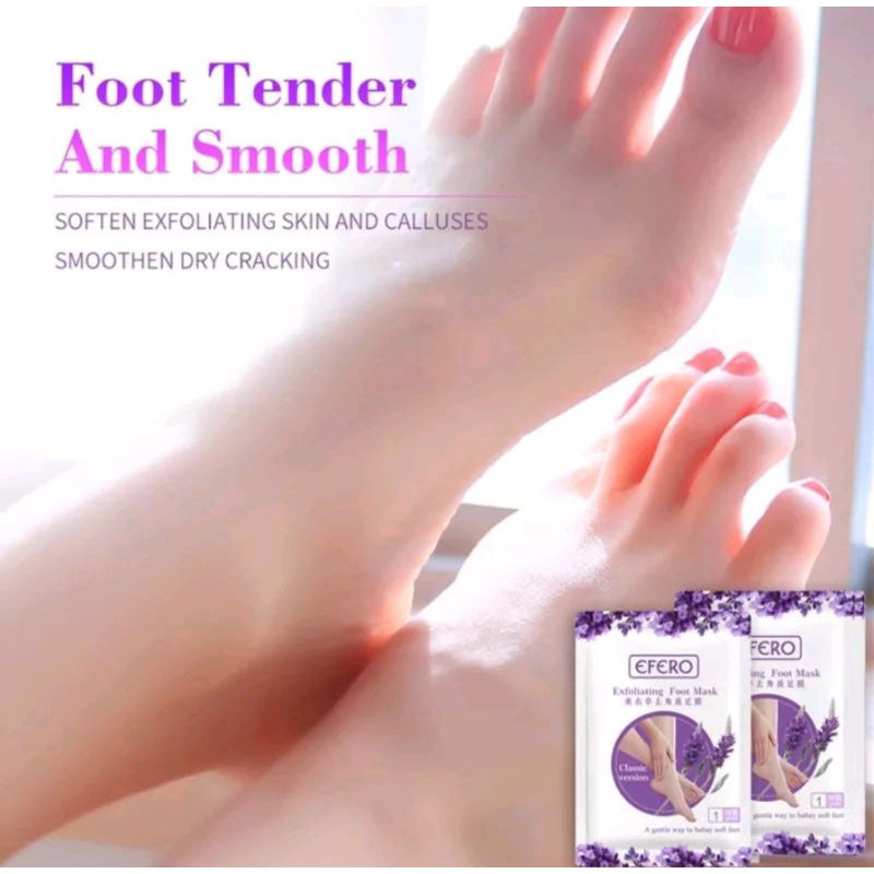 Exfoliating Foot Mask / Masker Kaki Pengelupas Kulit Mati &amp; Hand Mask