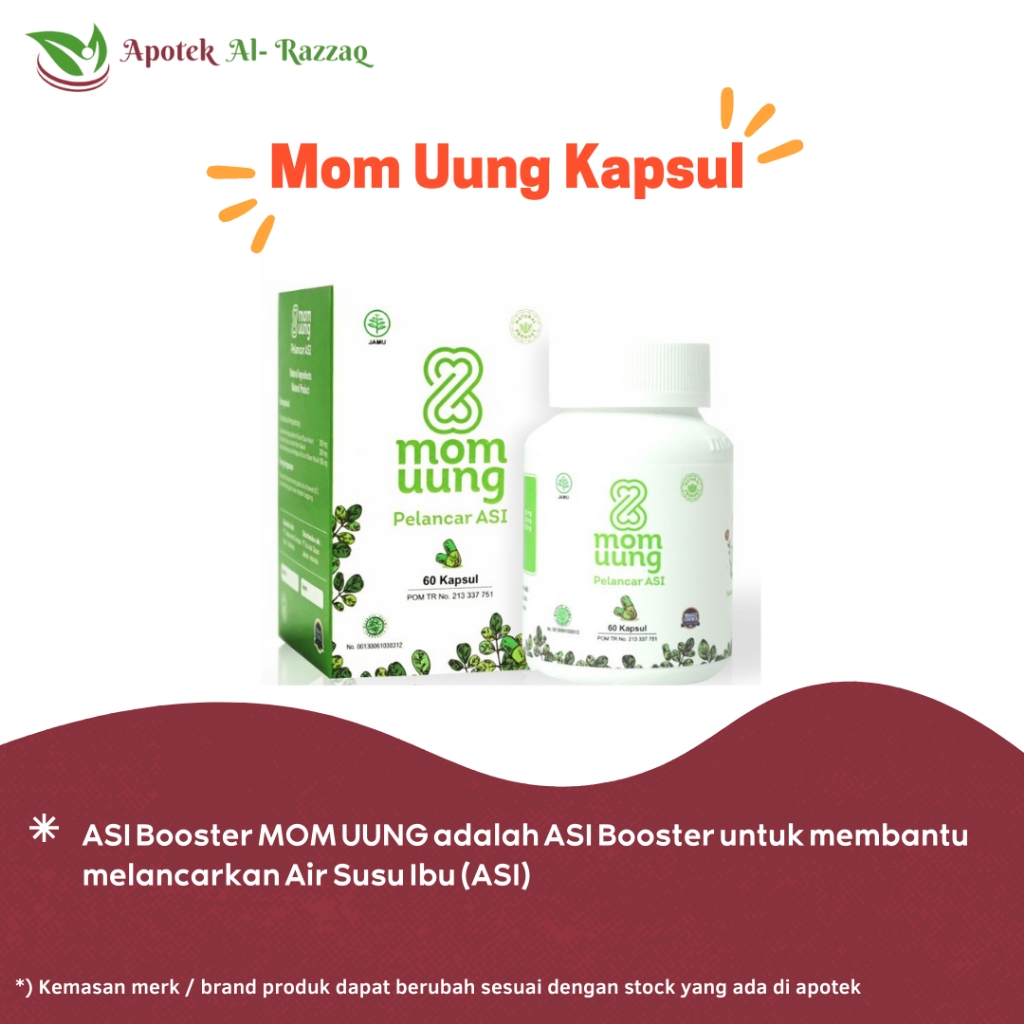 Mom Uung - Vitamin - ASI Booster