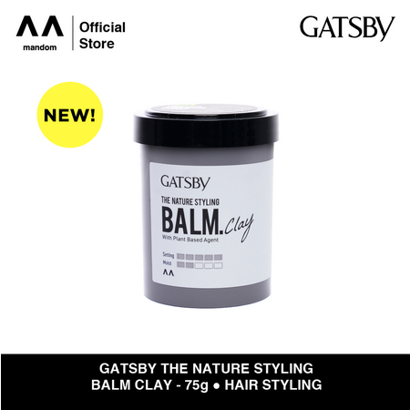 GATSBY The Nature Styling Balm Clay / GATSBY POMADE 75gr