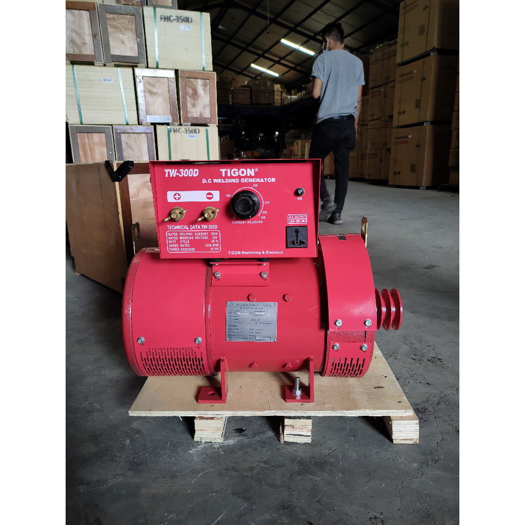 TIGON DYNAMO LAS MAGNET WELDING GENERATOR TW-300 D