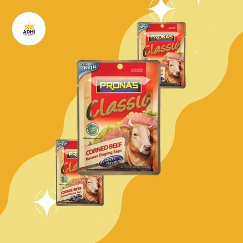 

PRONAS CORNED BEEF CHEESE SACHET 50G
