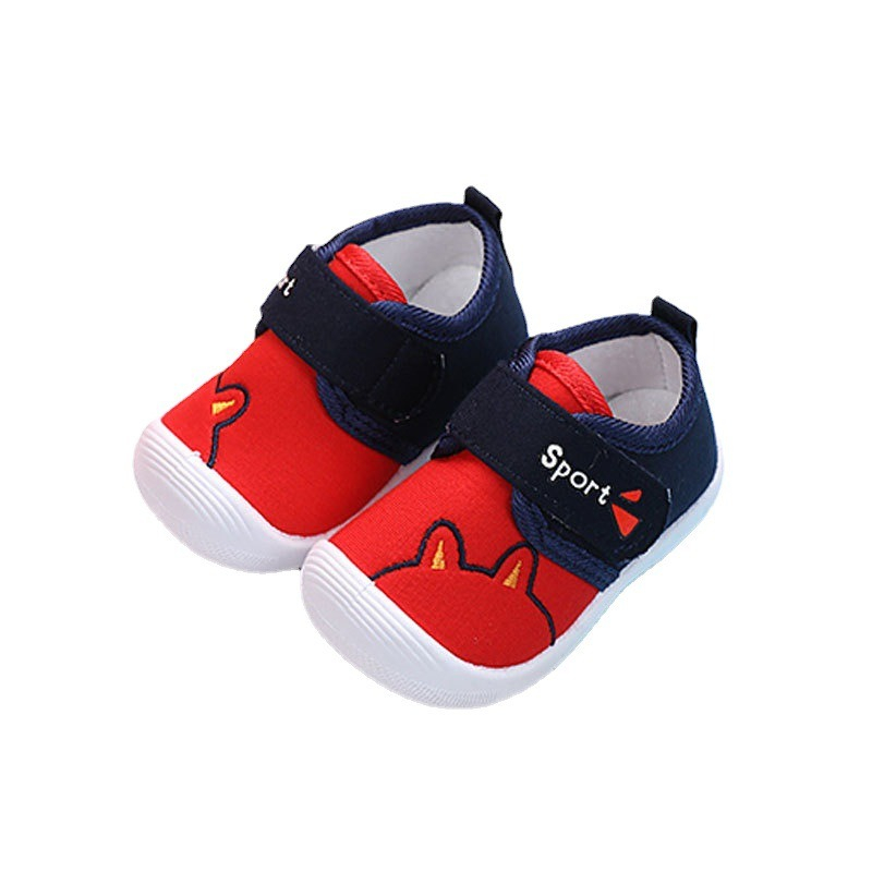 SH2255 SH2258 Sepatu prewalker citcit cicit bunyi anak bayi balita sound baby shoes cit cit Beruang bear kucing cat dapat box packing