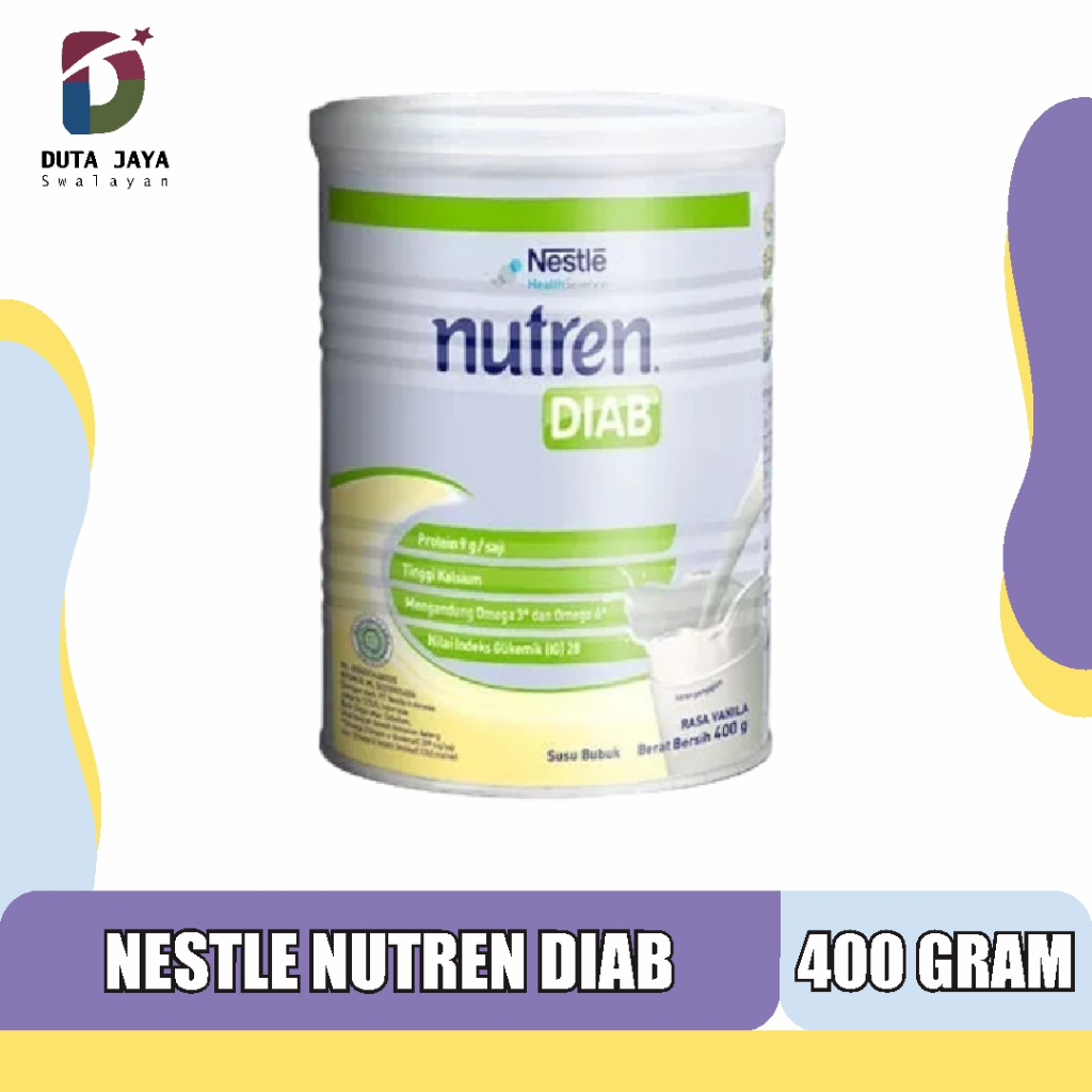 Nestle Nutren Diab Nutrisi Penderita Diabetes 400 Gram