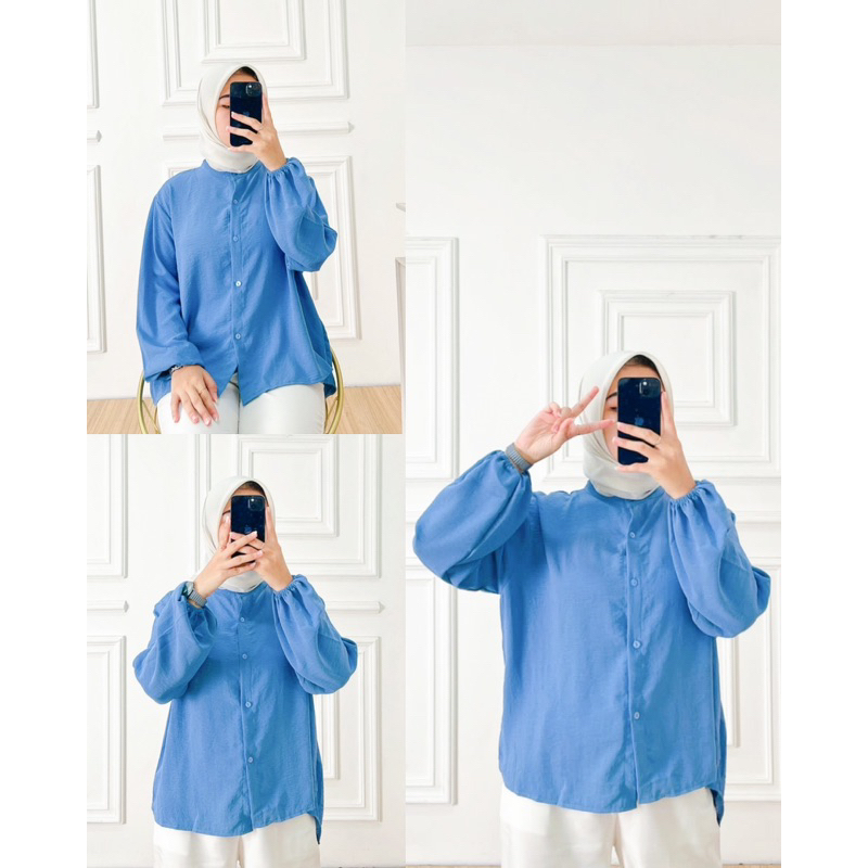 GFS  VELLA BLOUSE PREMIUM CRINCLE