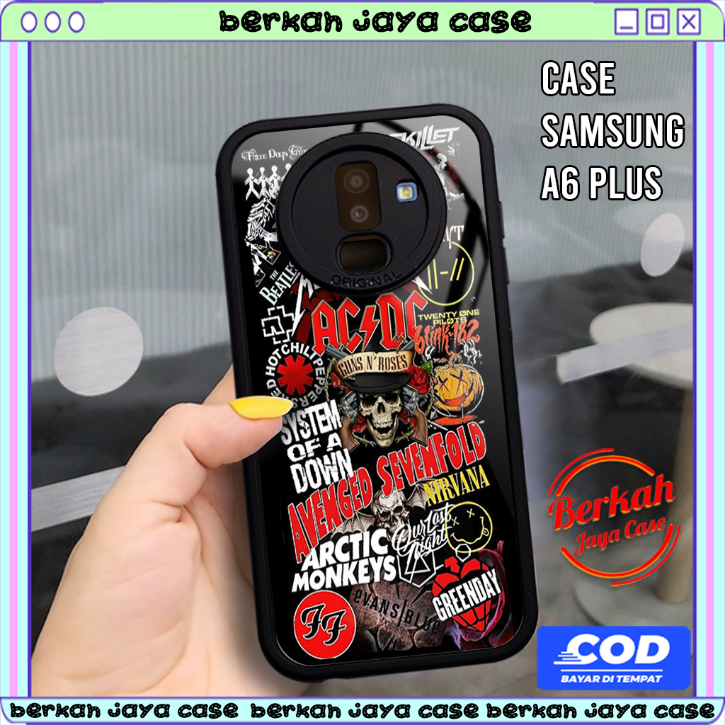 Case Hp Samsung A6 Plus Casing Samsung A6 Plus Case BAND03 Case Hp Lucu Case Aesthetic Case Anime Ca