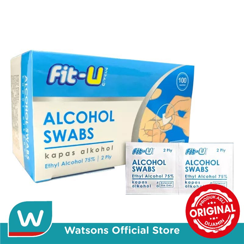 Fit U Alkohol 75% Swab Box