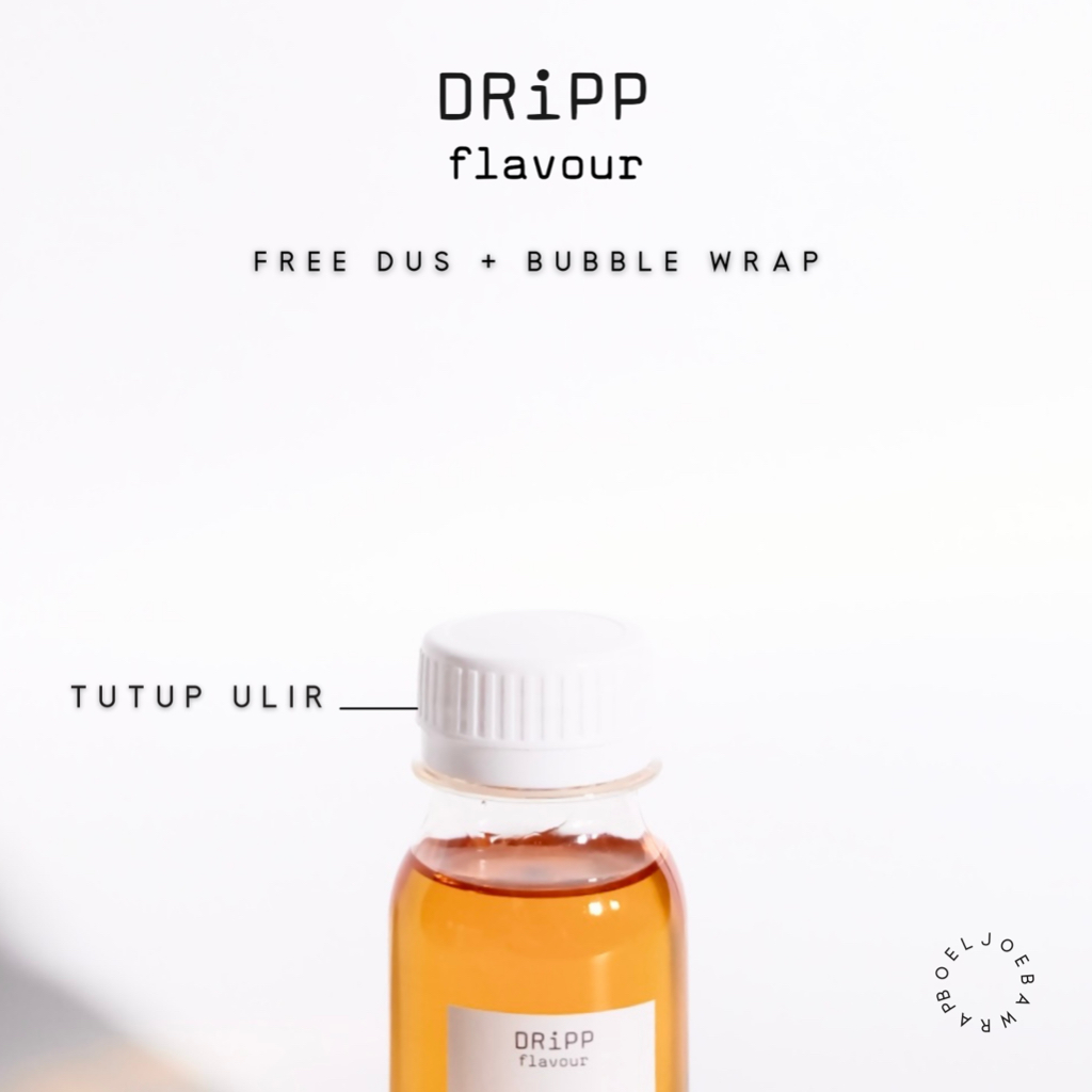 Dripp Peach Syrup Repack [30, 50, 100] g