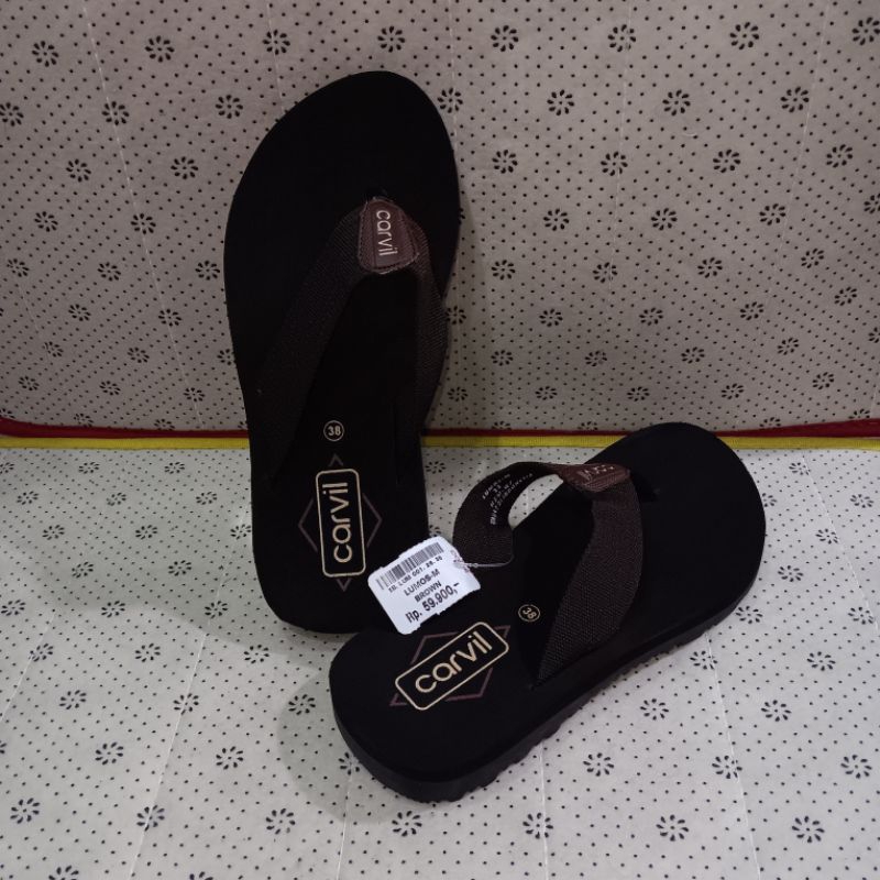 SANDAL PRIA CARVIL ORIGINAL ANTI AIR,SANDAL PRIA CARVIL ORIGINAL LUMOS-M BROWN