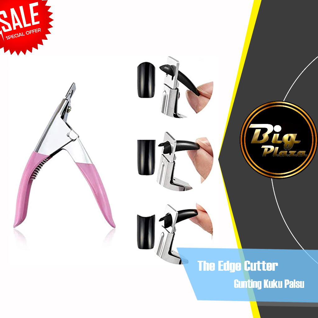 The Edge Cutter Gunting Kuku Palsu Cuticle Manicure Nipper 0913