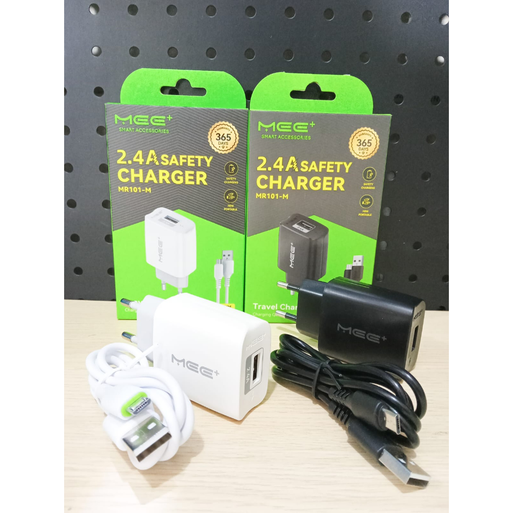 Charger Set Micro USB MEE+ MR101-M Travel Charger KIT Micro USB 2.4A