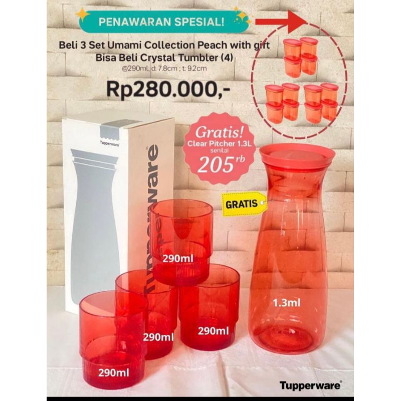 Tupperware promo mix