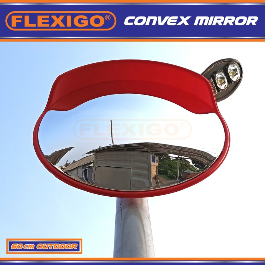 Convex Mirror 60 cm Kaca Cermin Cembung Simpang Jalan Outdoor / Indoor