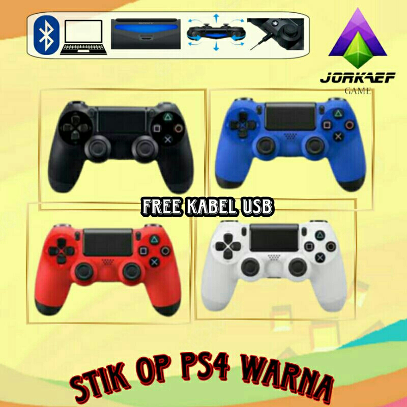 STIK ORI PABRIK PS4 STICK OP PS 4 WARNA