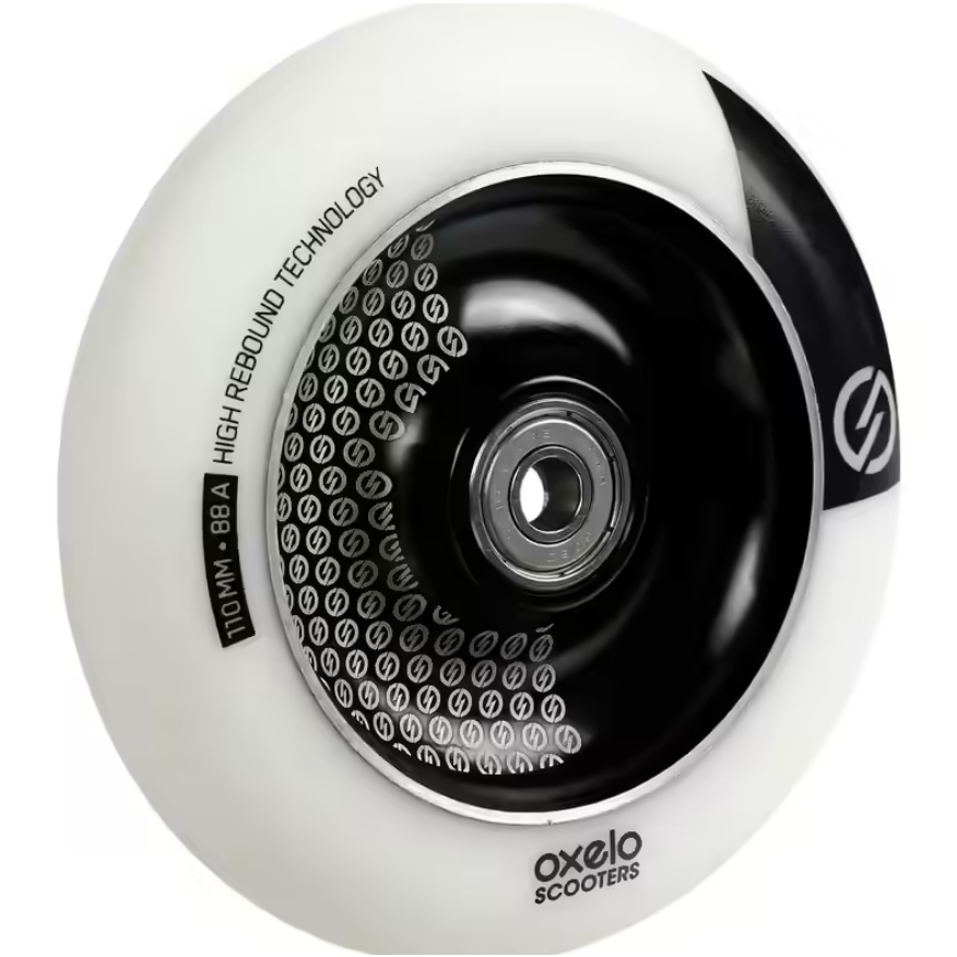 OXELO Roda Alloycore Untuk Skuter Freestyle dan Street 110mm