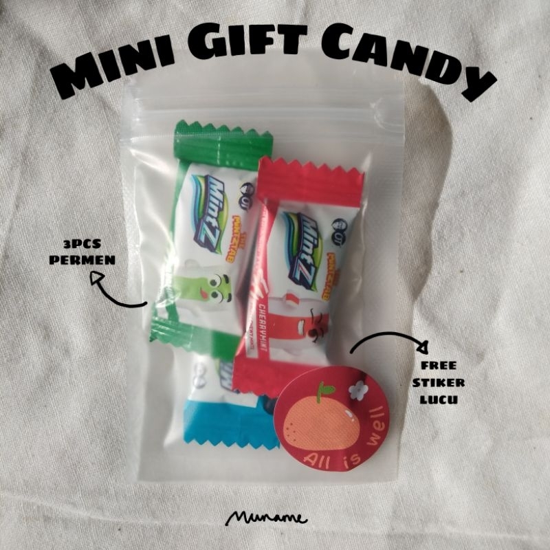 

(muname.id) Ready Stok Mini Gift Candy cocok untuk teman, bestie, adek dan orang tersayang