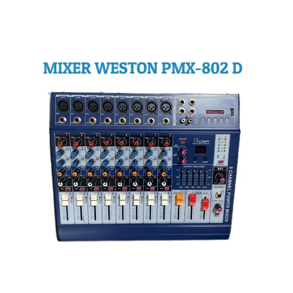 POWER MIXER WESTON 802 D PMX 802D