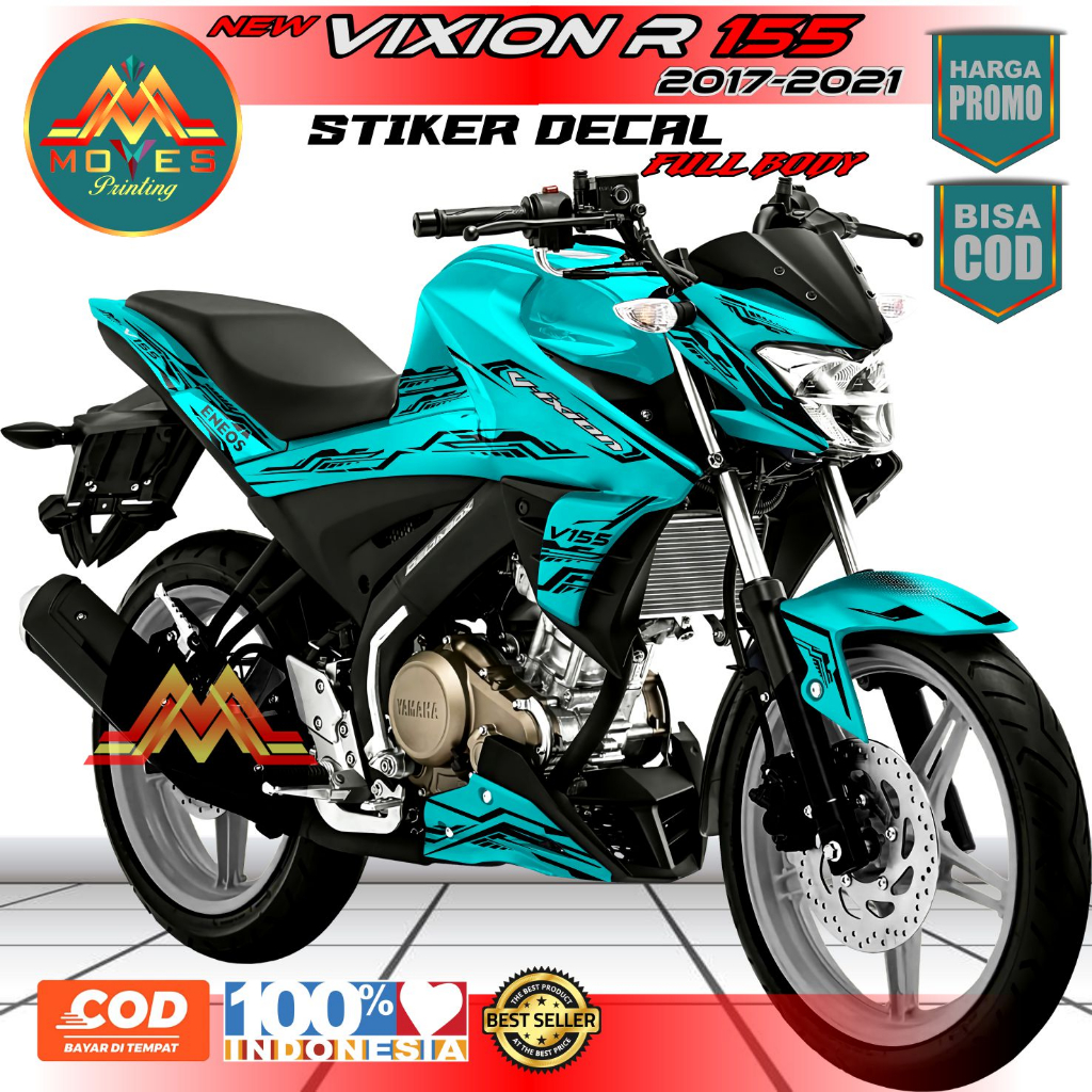 TERLARIS Terbaru Stiker Vixion R Full Body Stiker Full Body Stiker New Vixion R Full Body Striping F