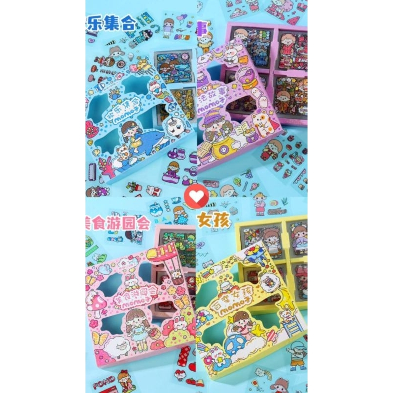 

Stiker Viral/Stiker MoMo/Stiker momo isi 100 lembar