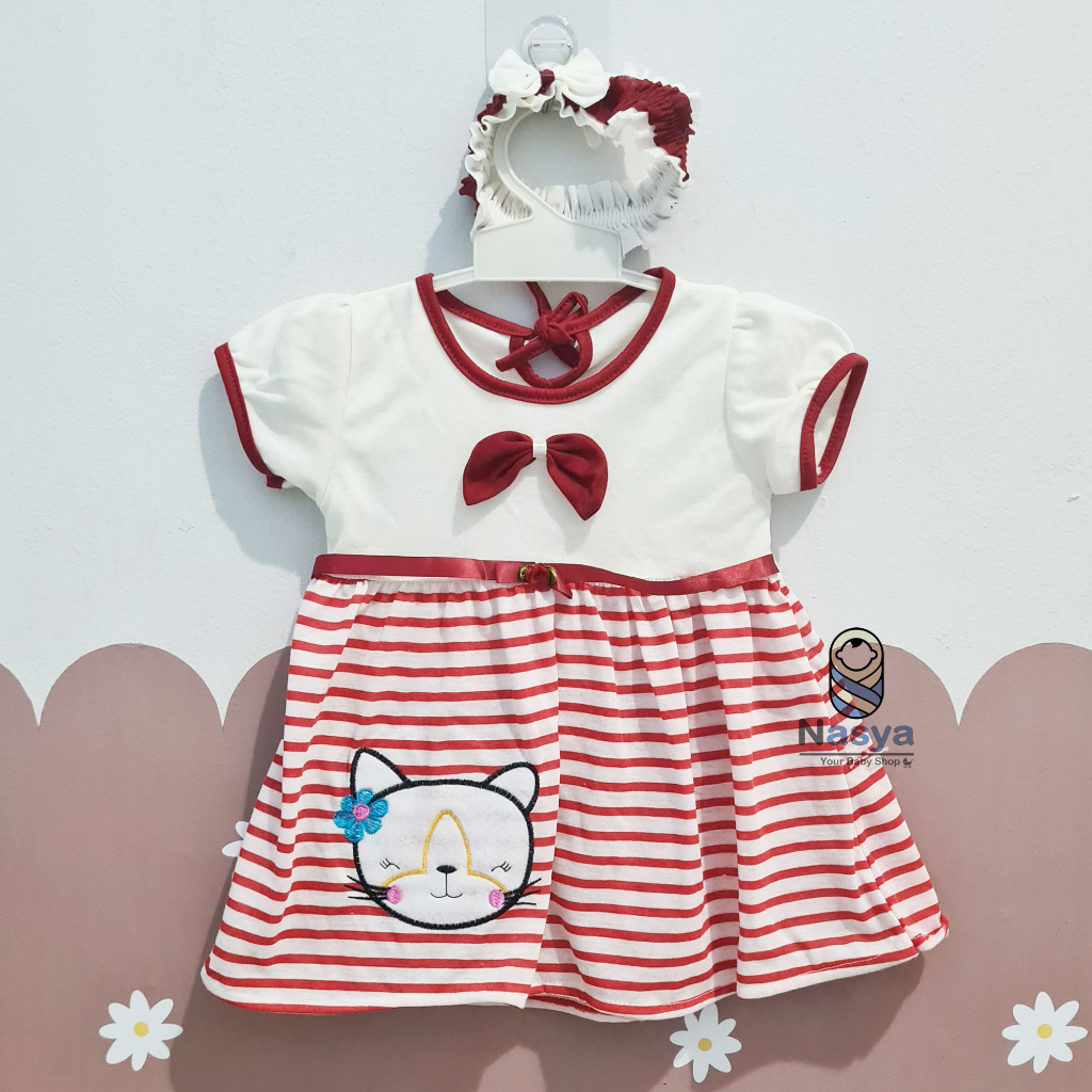 [P-036] Dress Bayi Anak Keren 0-6 Bulan - Planet Kids (Planet Kid)