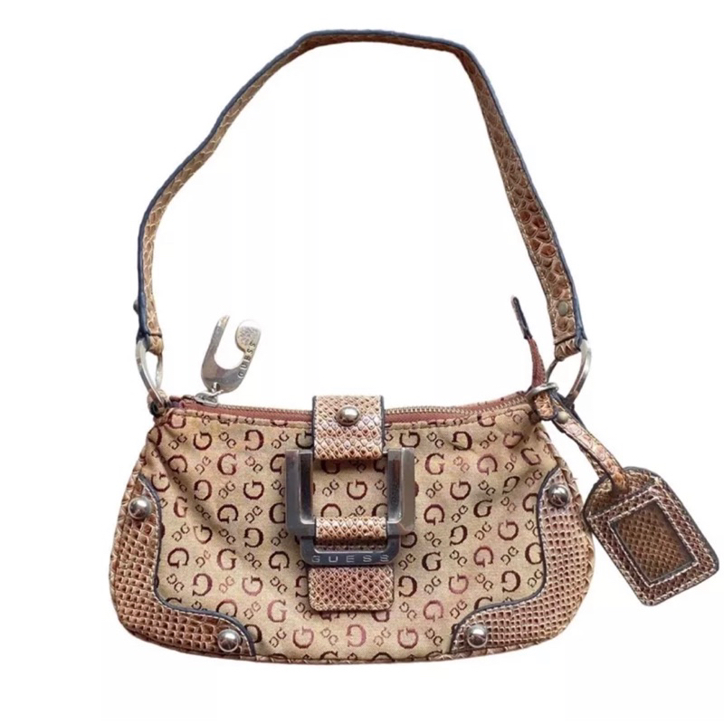 Vintage y2k guess shoulder bag - Tas wanita guess vintage