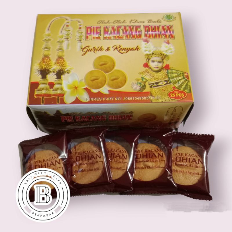 

Pie Kacang Dhian Bali (Isi 25)