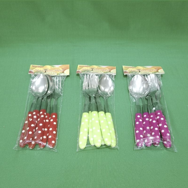 SENDOK GARPU POLKADOT ISI6