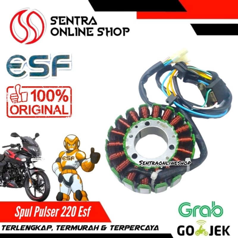 Sepul spul stator assy bajaj pulsar 220 esf