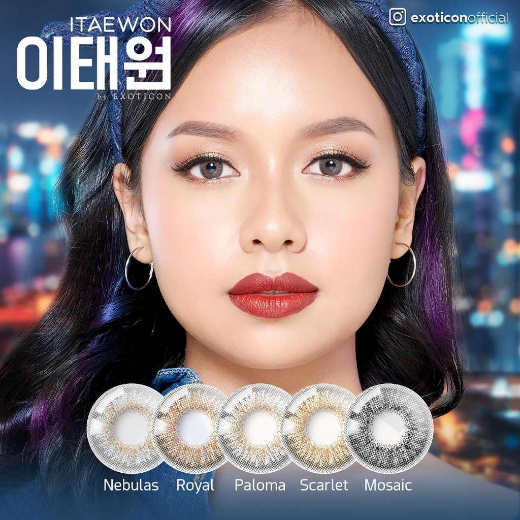 Softlens X2 Itaewon Minus -2.75 sd -6.00 Free Lenscase -Kasimura