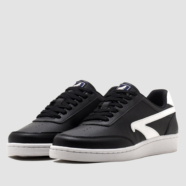BRODO - Sepatu Lucca Black White WS Sneakers Original