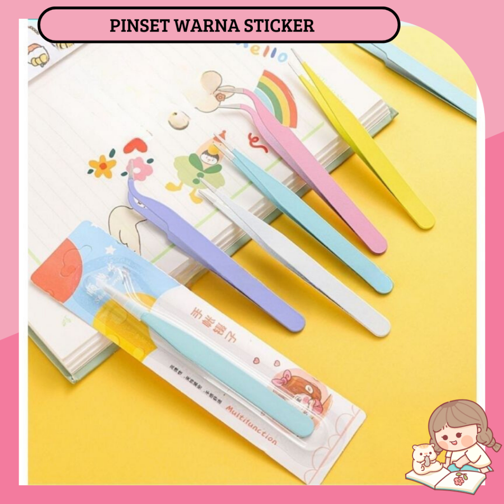 

PINSET STICKER DIY LURUS LENGKUNG STICKER TAPE BAHAN STAINLESS STEEL UNTUK DIY JOURNALL