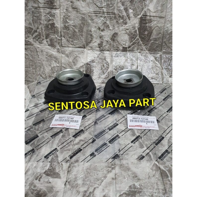 SUPPORT SHOCK KARET SUPPORT BELAKANG COROLLA GREAT TWINCAM 1SET