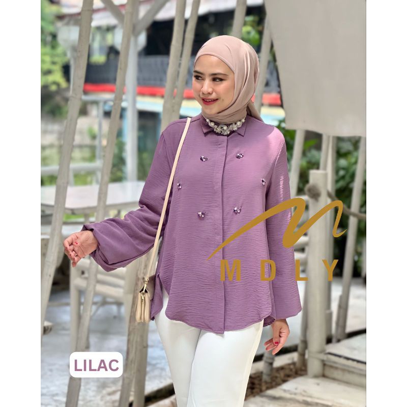 BAJU ATASAN TUNIK WANITA ORIGINAL TERBARU  SELENA BLOUSE by MDLY