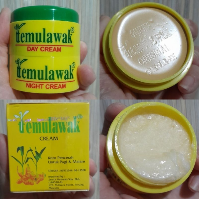 TEMULAWAK Cream Wajah Temulawak Cream Temulawak Kosmetik Skincare Pelembab Wajah Cream Collagen temulawak