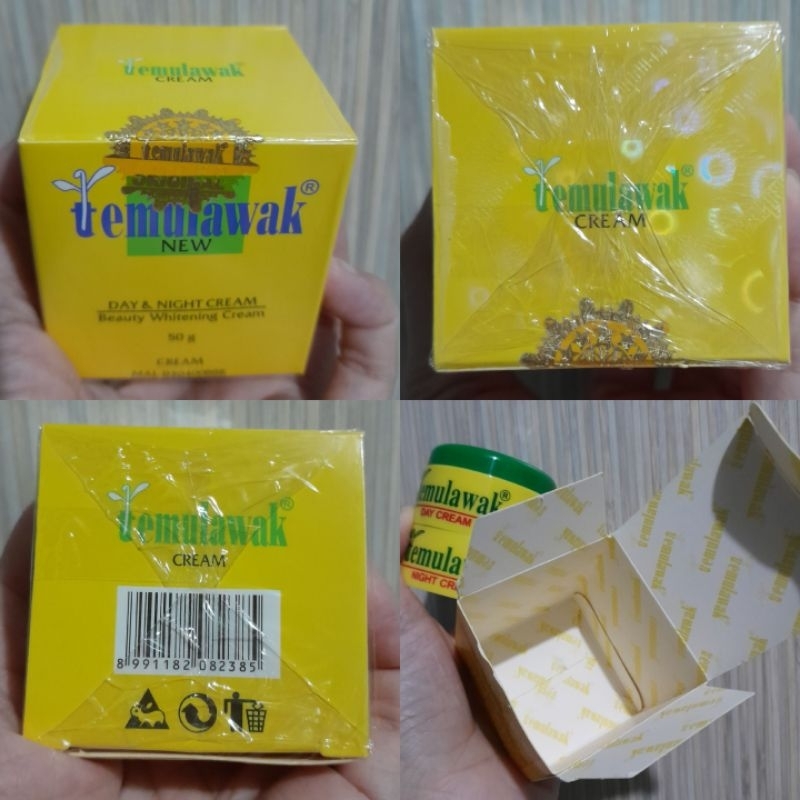 TEMULAWAK Cream Wajah Temulawak Cream Temulawak Kosmetik Skincare Pelembab Wajah Cream Collagen temulawak