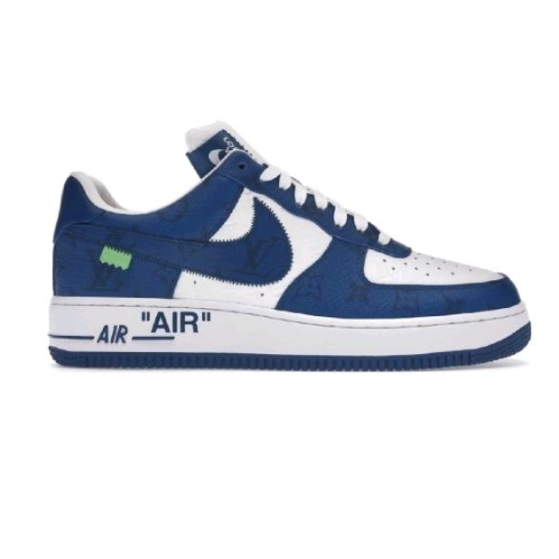 N I K E AIR FORCE ONE X LV BY VIRGIL ABLOH WHITE ROYAL