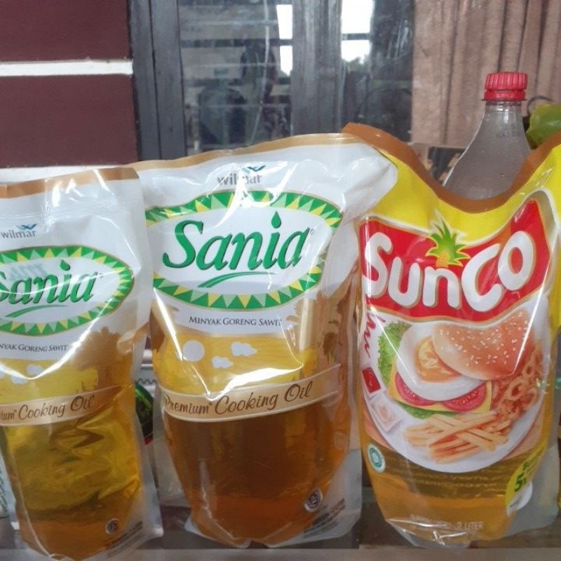 

MINYAK GORENG SUNCO 2 Liter/MINYAK SANIA 2LITER