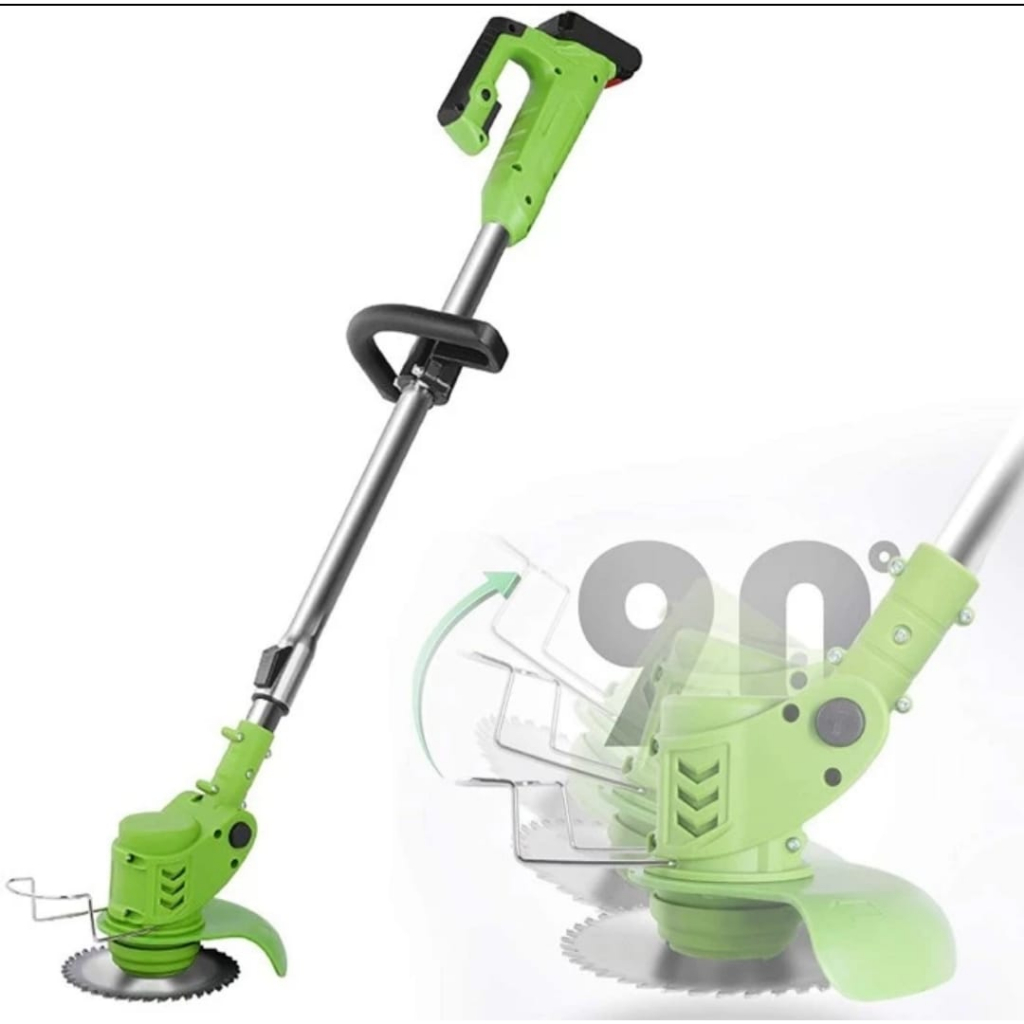 Mesin Potong Rumput Tenaga Baterai 120V MORRISGERMANY CORDLESS GRASTTRIMMER