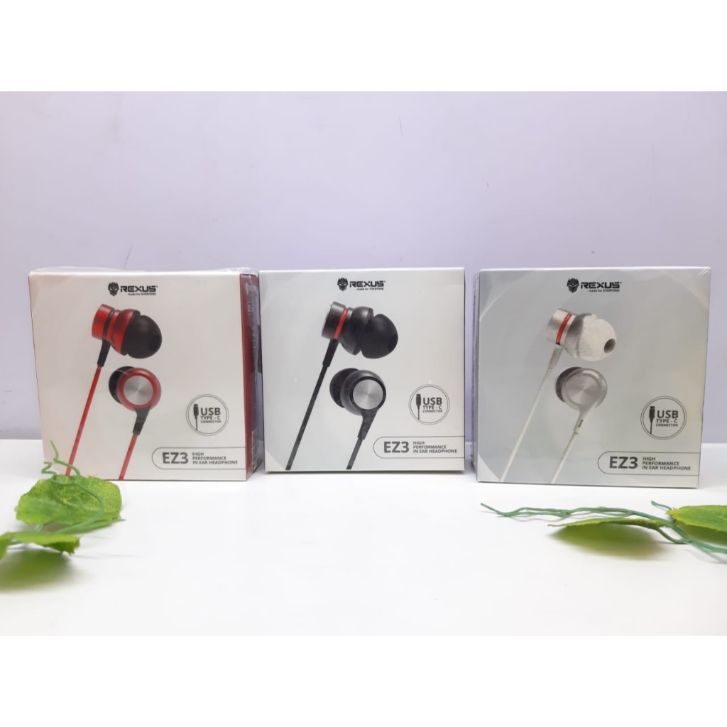 Headset Earphone Rexus EZ3 Type C