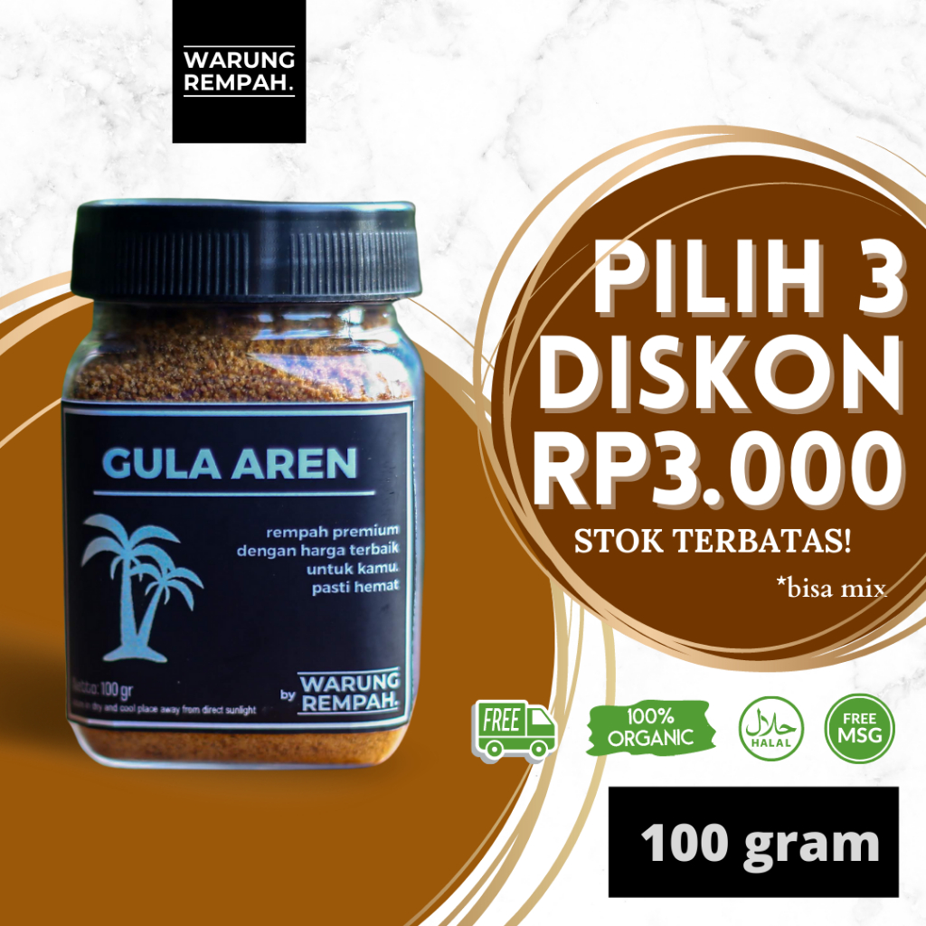

Gula Aren Semut Organik