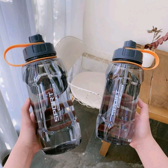 BOTOL MINUM HX 647 SPORT TRANSPARAN 2 LITER SPORT