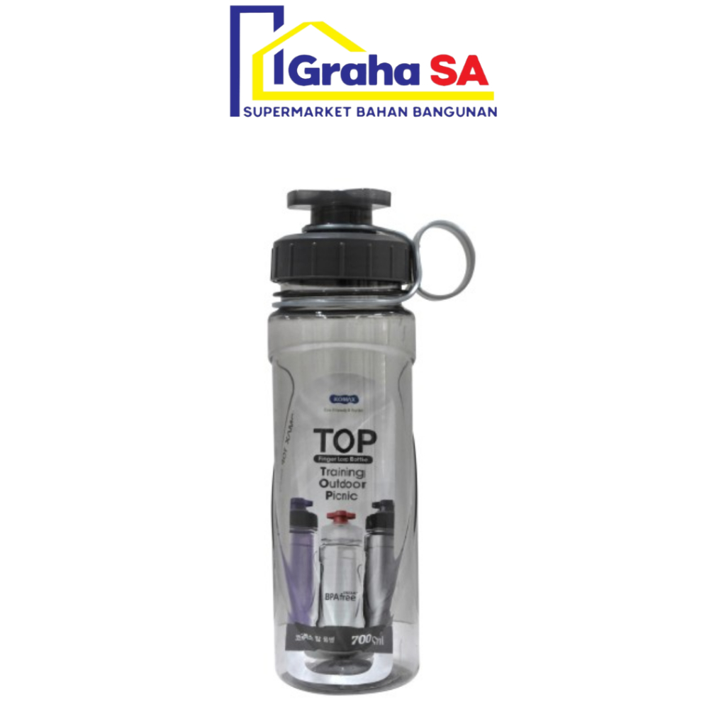 KOMAX TOP WATER BOTTLE TRANSPARAN 700 ML