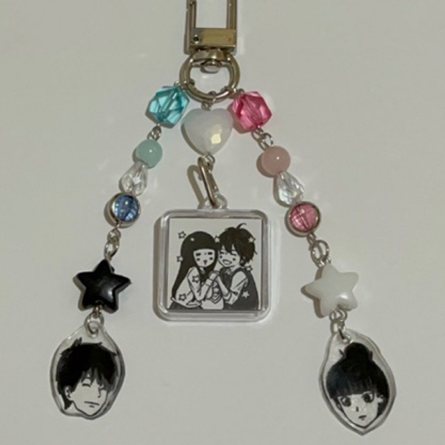 keychain // gantungan kunci sawako kazehaya anime