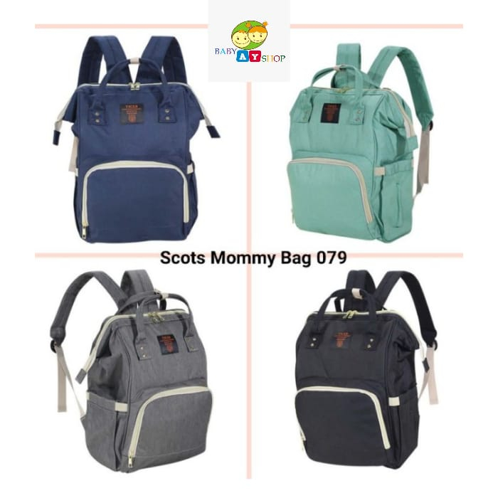 BABY AY SHOP TAS RANSEL PERLENGKAPAN BAYI SCOTS MOMMY BAG MB079/ TAS RANSEL