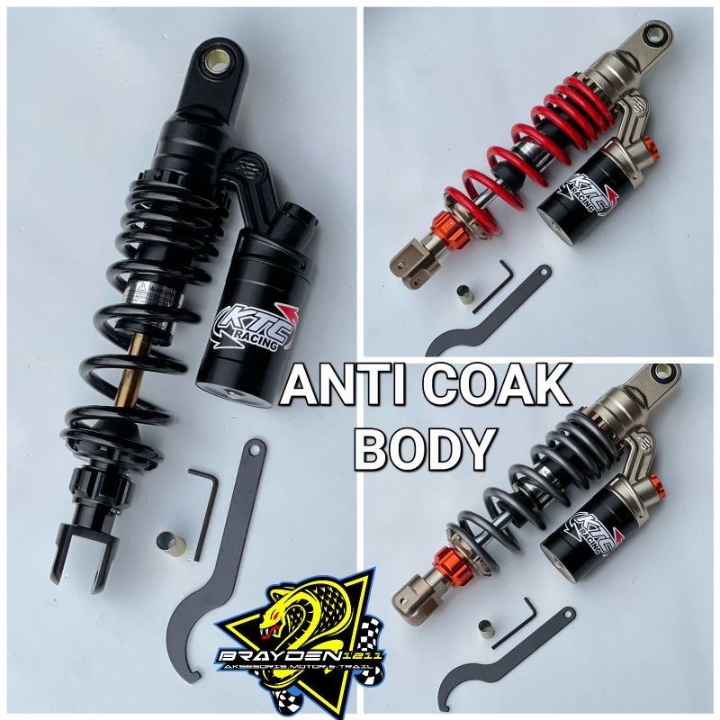 SHOCKBREAKER KTC MOTOR BEAT VARIO SCOPY MIO XEON FINO / SHOCK TABUNG KTC