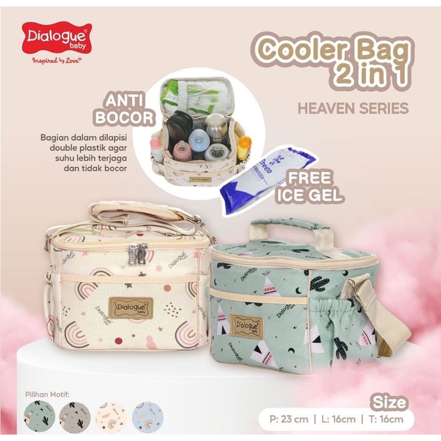 Dialogue DGC1016 Cooler Bag 2in1 Heaven Series - Tas Penyimpan ASIP