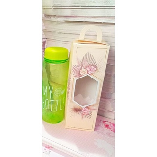 

Dus souvenir botol 7x7x21 Cream Love ivory MINIM 100 PCS