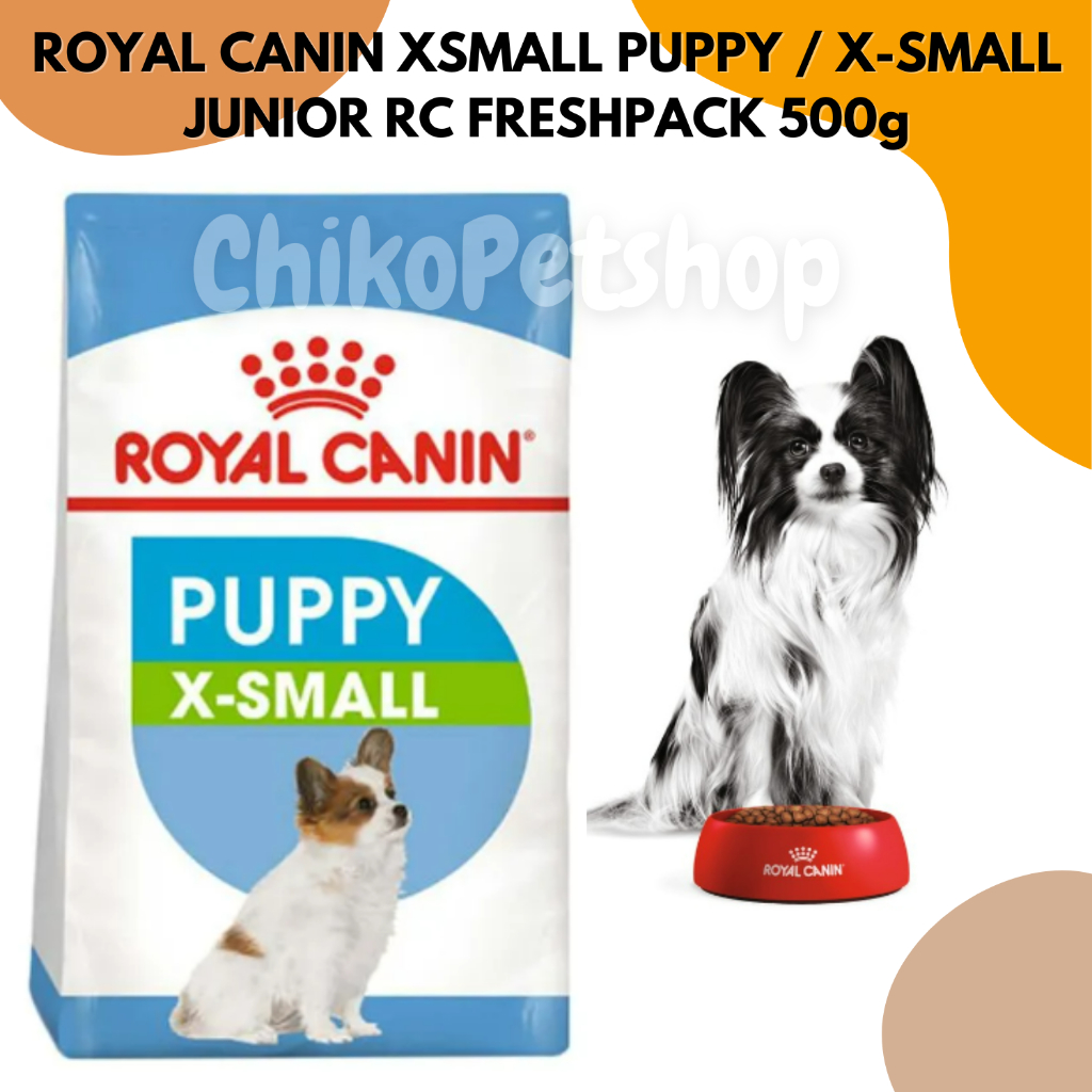 ROYAL CANIN XSMALL PUPPY / X-SMALL JUNIOR RC FRESHPACK 500g