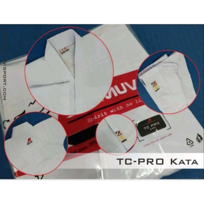Baju Karate Karategi MUVON TC PRO KATA