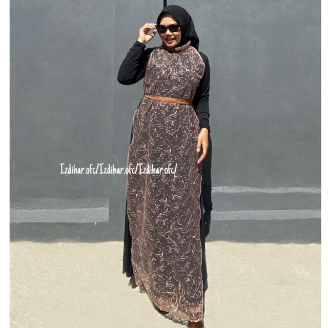 Kayla Outer - outer lace / outer tile / outer panjang / outer brukat / outer tile kondangan / outer brokat kondangan / outer kondangan / Outer Swing Kekinian / Outer Size Besar / Outer Jumbo / Cardigan Muslim / Outer Kondangan Hijab